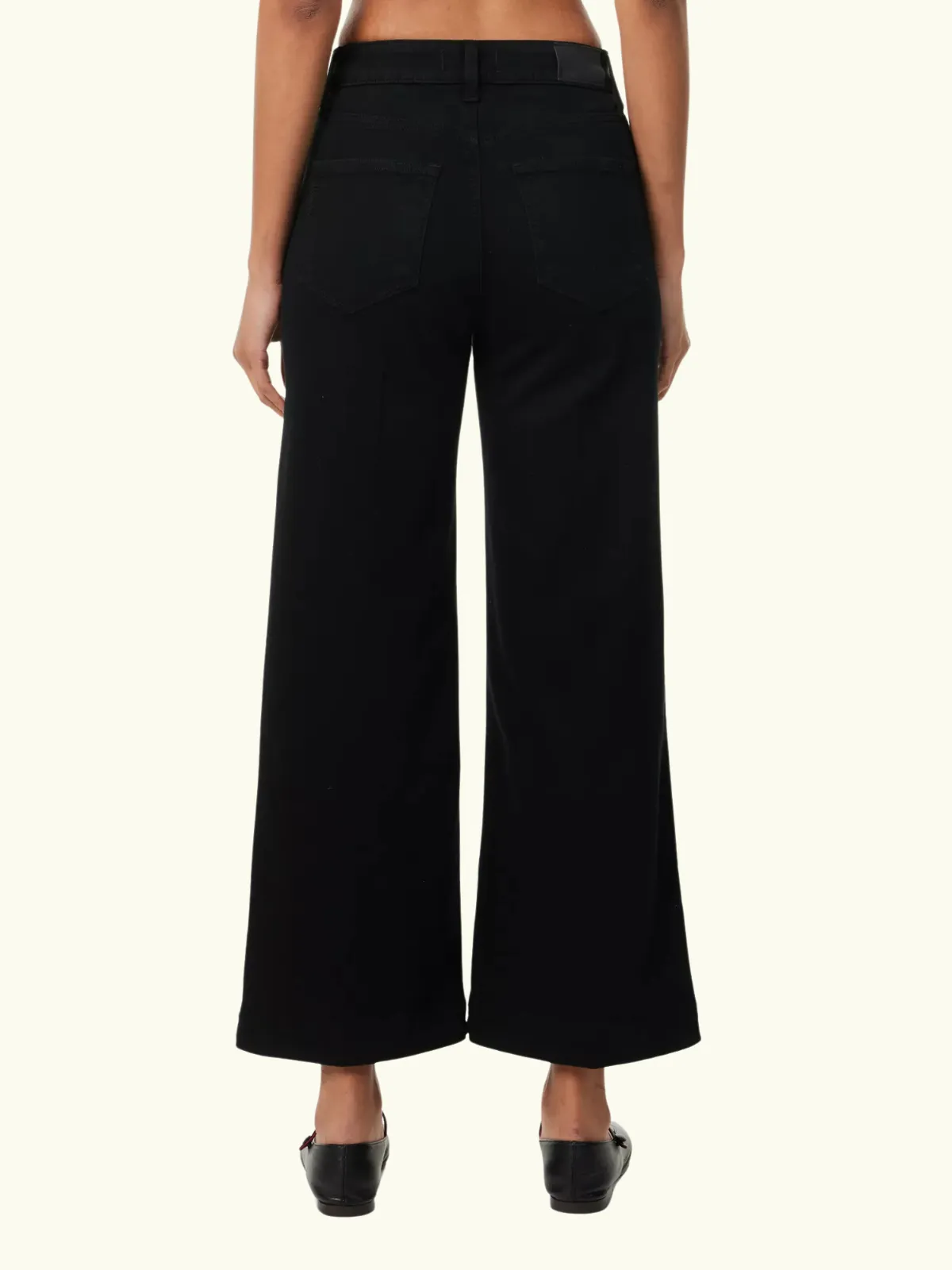Anessa Wide Leg Jeans - Black sold by iris product image thumbnail 3