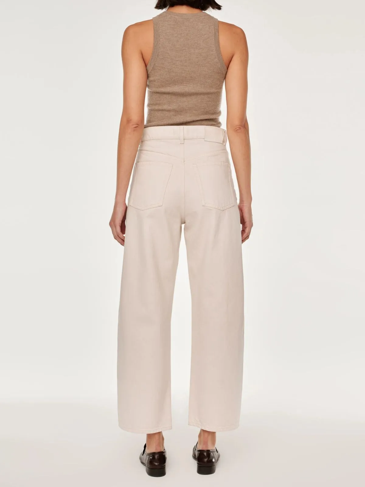 Taylor Barrel Crop Jean - Ecru sold by iris product image thumbnail 3