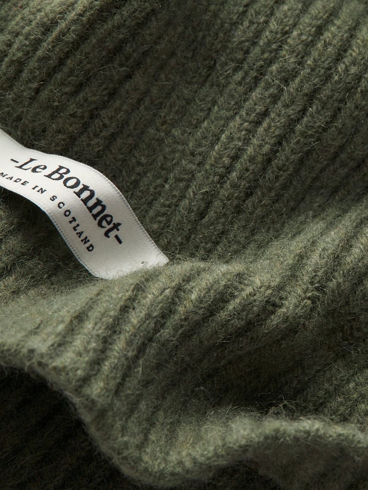 Khaki Wool Beanie sold by iris product image thumbnail 2