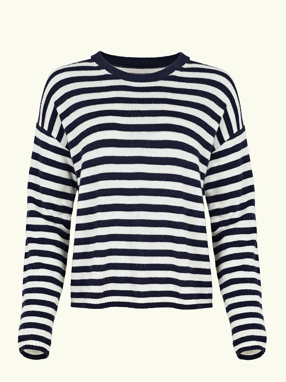 Aria Cashmere Jumper - Stripe sold by iris product image thumbnail 5