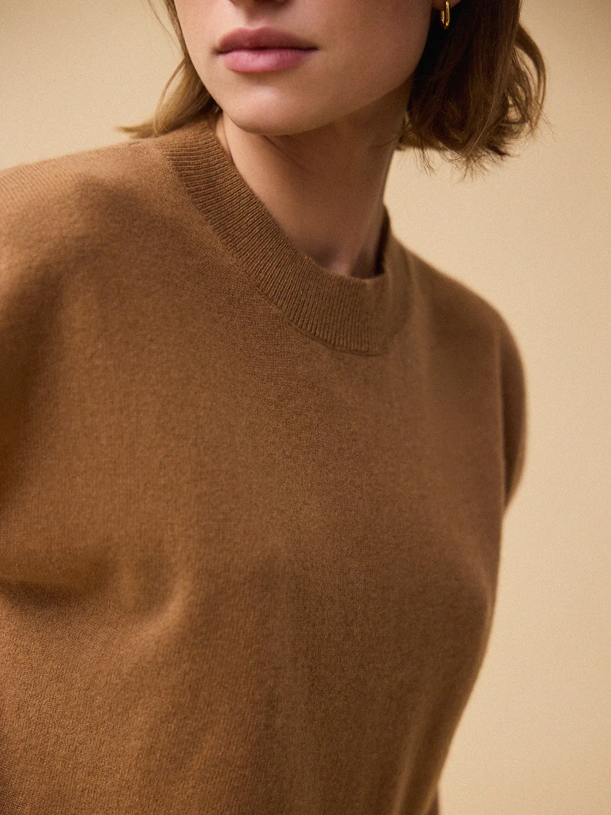 Piper Knitted Tank - Camel sold by iris product image thumbnail 2