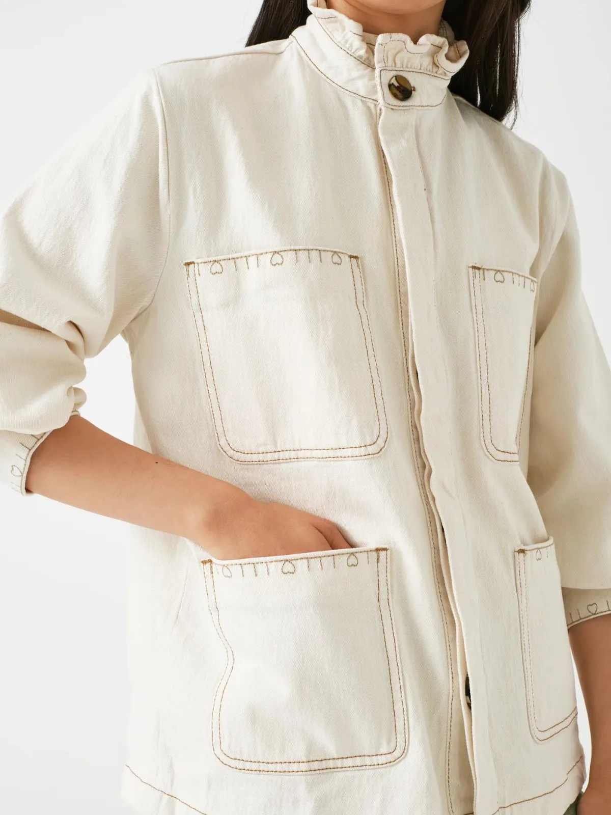 Dear Pablo Jacket - Ecru sold by iris product image thumbnail 2