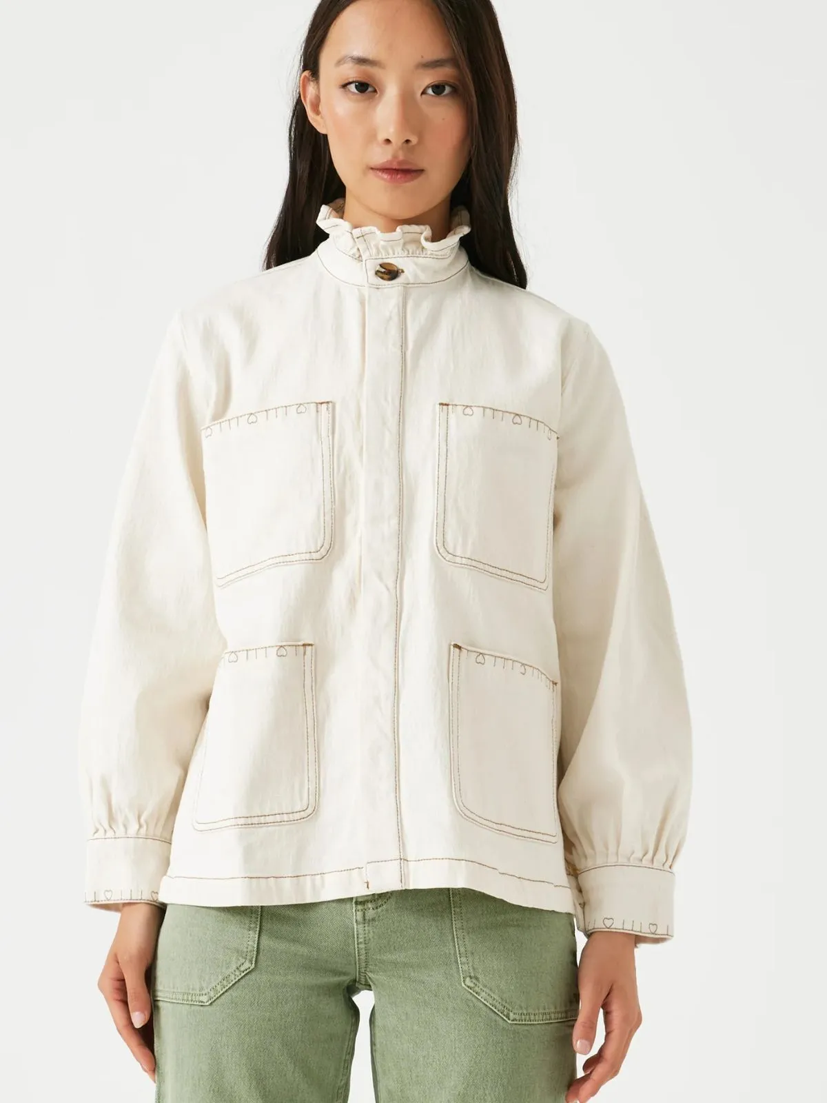 Dear Pablo Jacket - Ecru sold by iris product image thumbnail 3