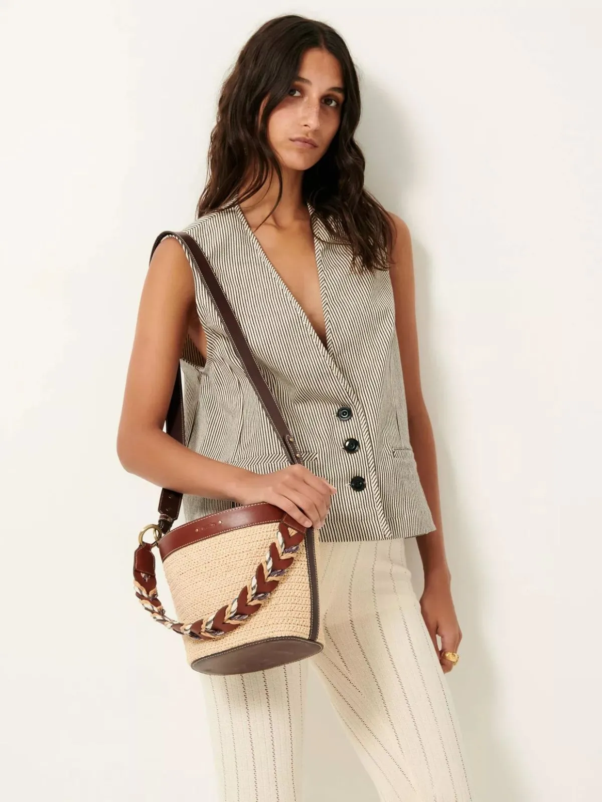 Tosco Basket Bag - Natural sold by iris