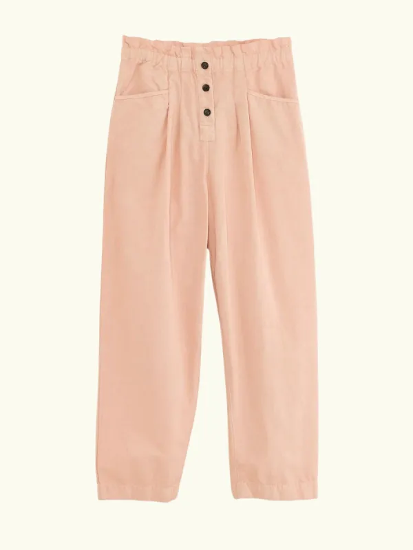 Lilow Paperbag Trousers - Pink sold by iris