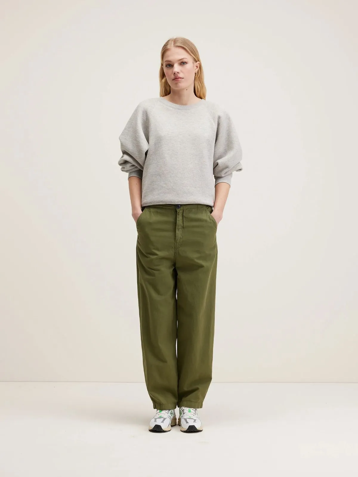 Pasop Relaxed Trouser - Khaki sold by iris
