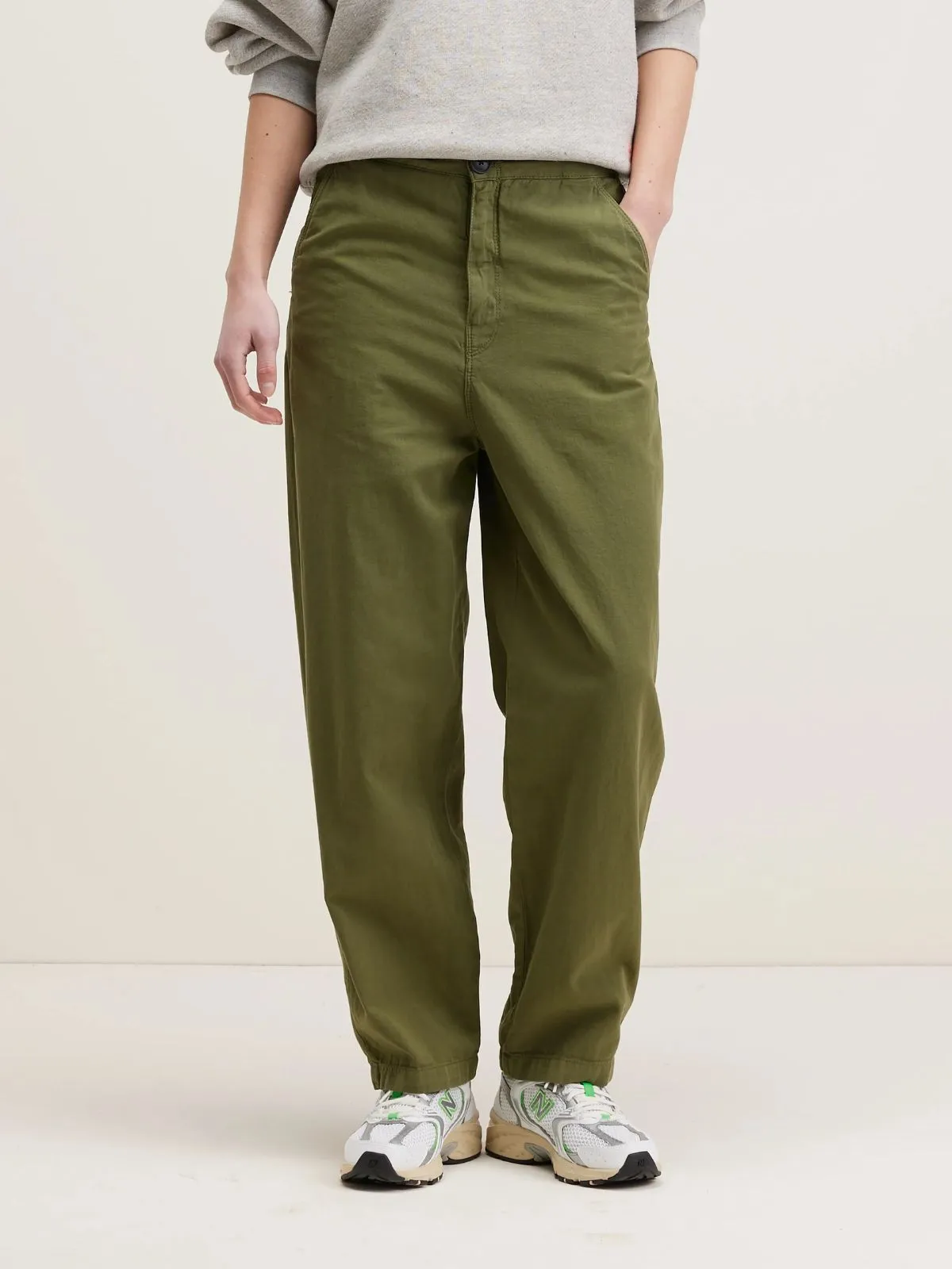 Pasop Relaxed Trouser - Khaki sold by iris product image thumbnail 3