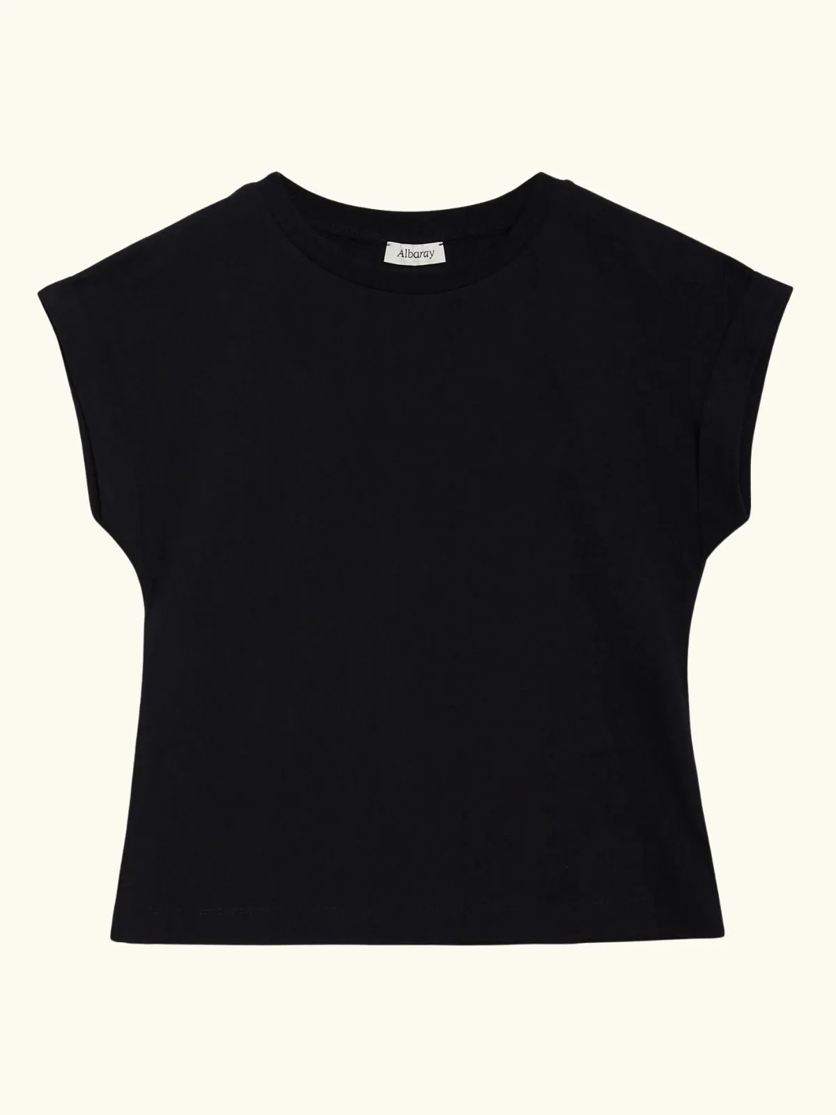 Roll Back T Shirt - Black sold by iris product image thumbnail 2