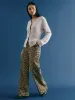 Animal Twill Trouser - Leopard sold by iris