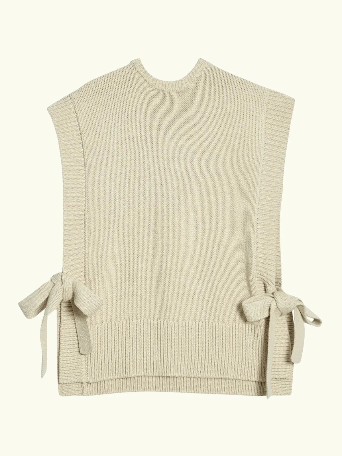 Knitted Tabbard - Stone sold by iris