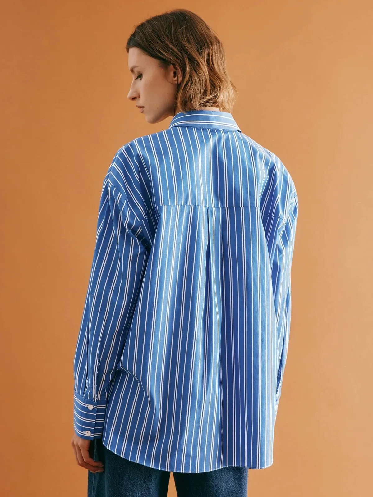 Stripe Shirt - Blue sold by iris product image thumbnail 4