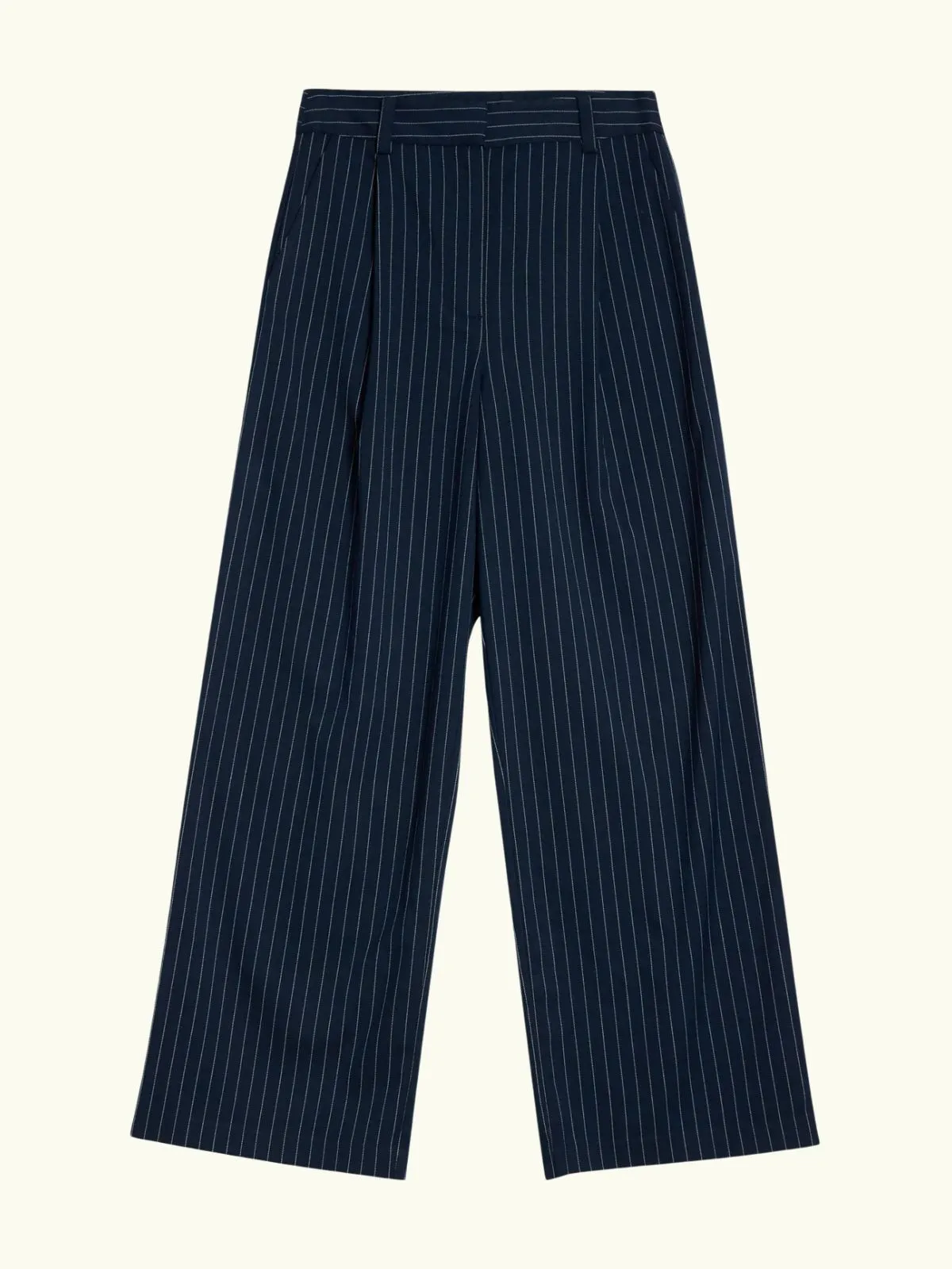 Pinstripe Trouser - Navy sold by iris