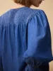Florence Chambray Blouse - Blue sold by iris