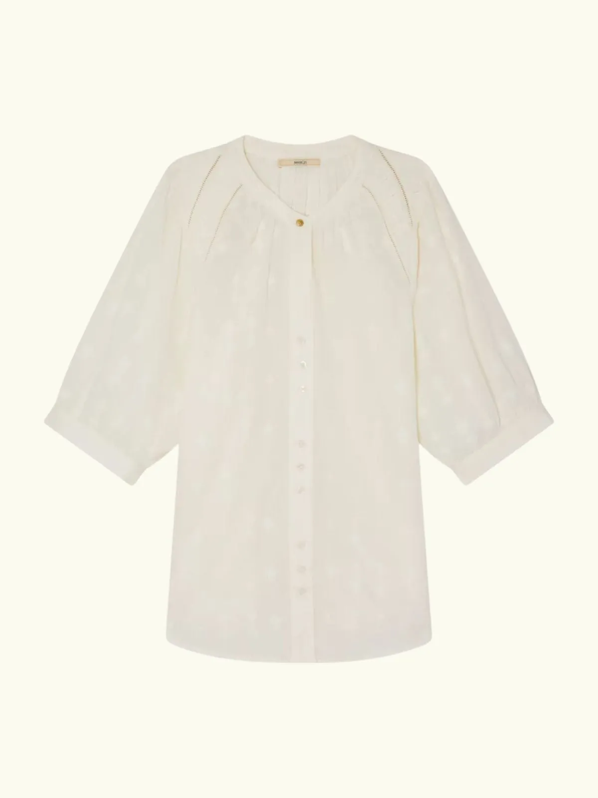 Kimia Blouse - Cream sold by iris product image thumbnail 4
