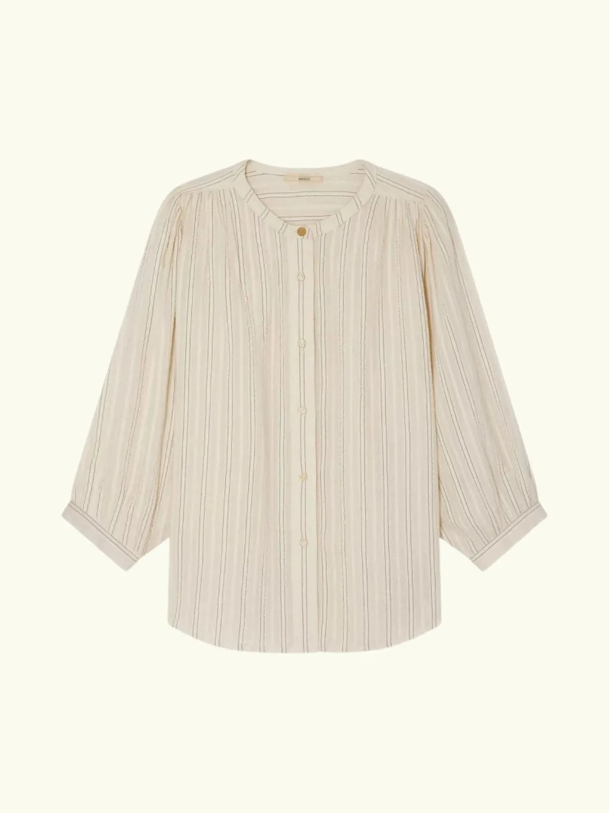 A View Puff Blouse - Cream sold by iris product image thumbnail 4