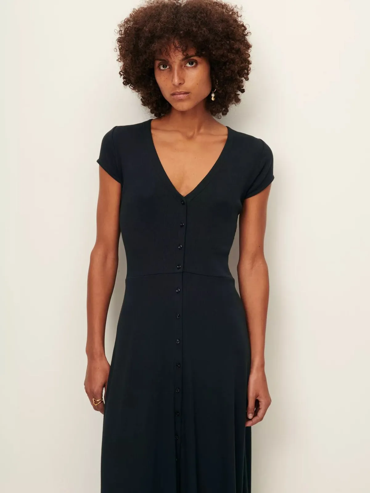 Nea T-Shirt Dress - Black sold by iris product image thumbnail 3