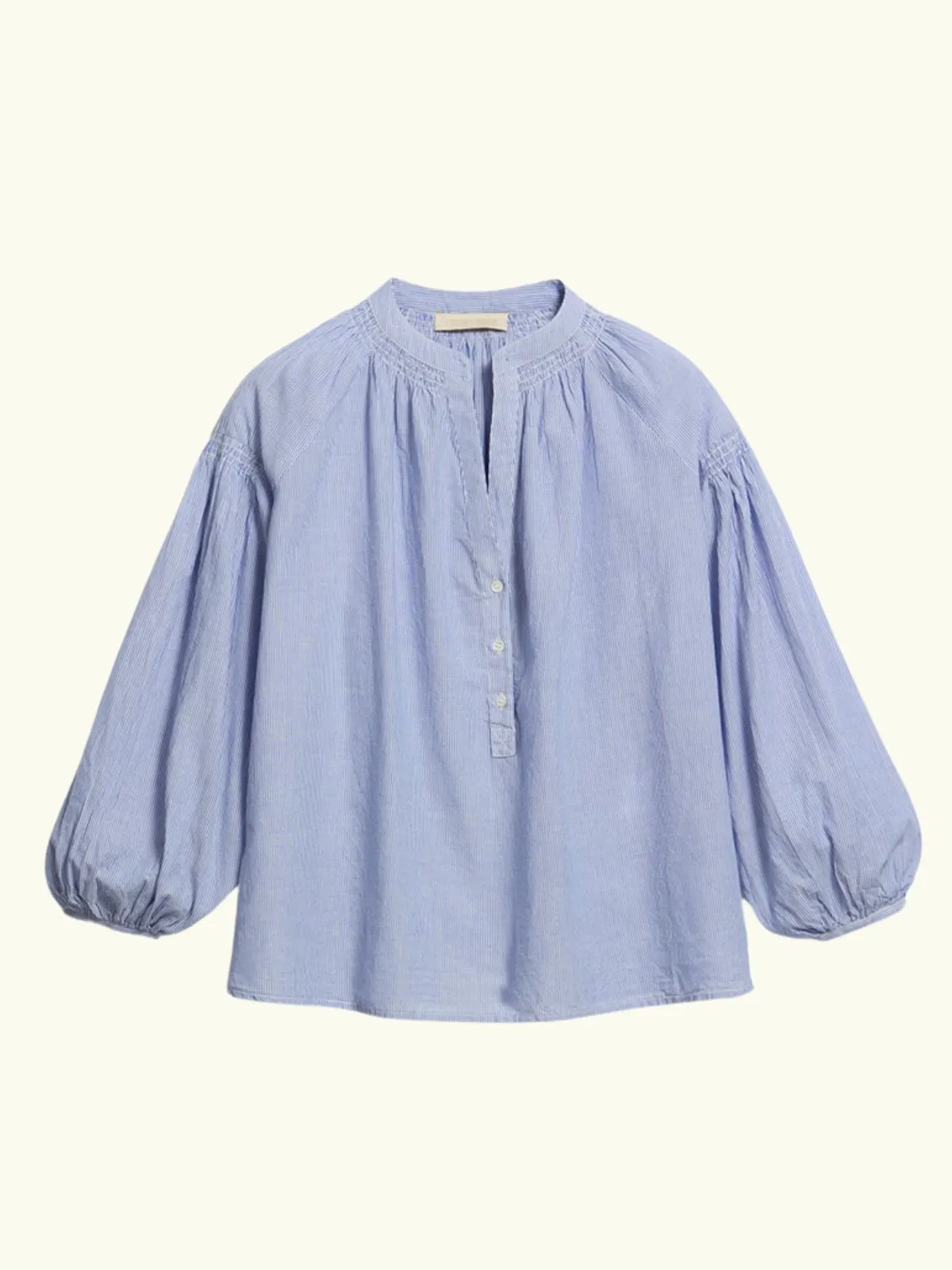 Nipoa Stripe Blouse - Blue sold by iris