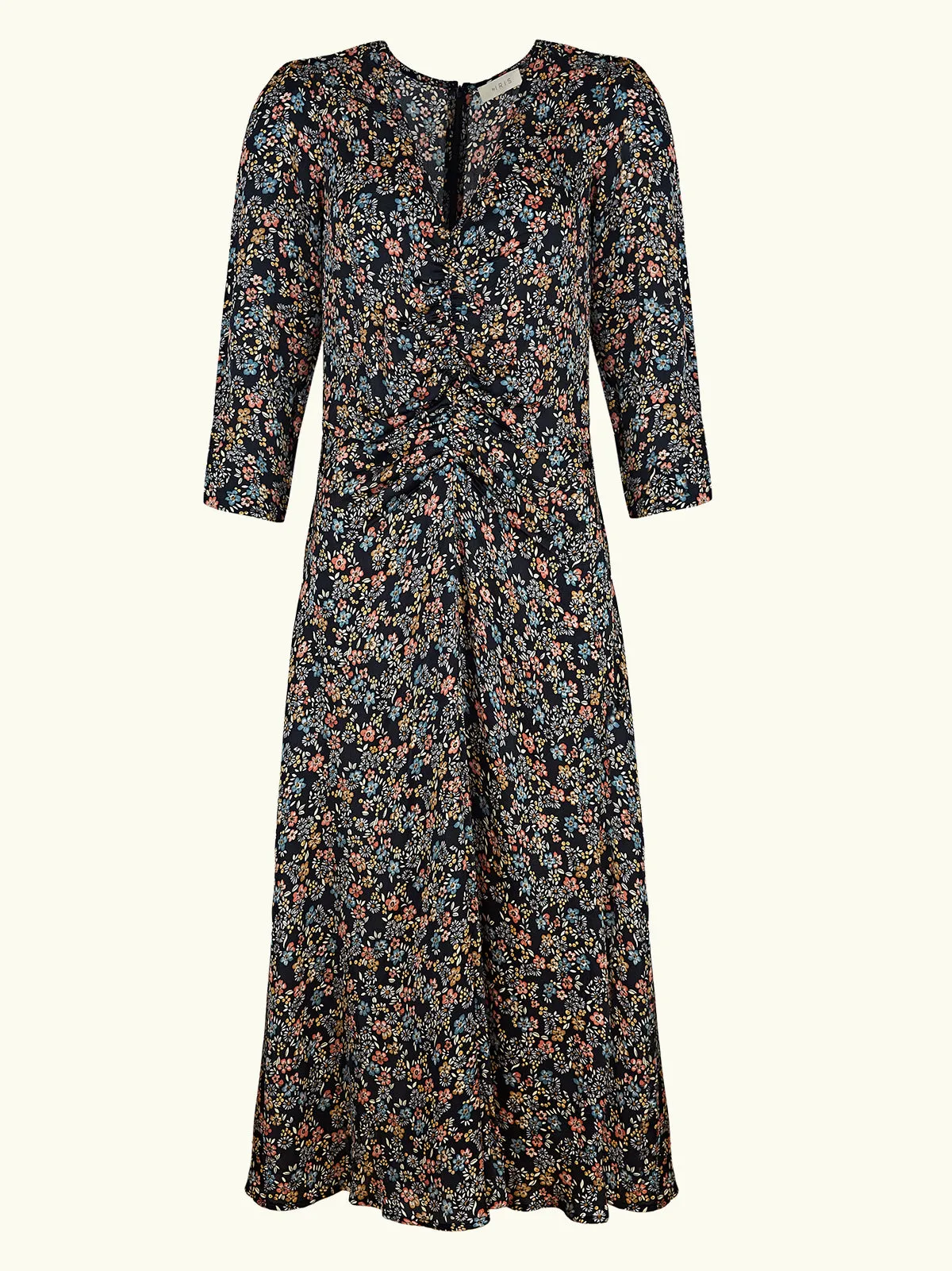 Flora Satin Dress - Print sold by iris