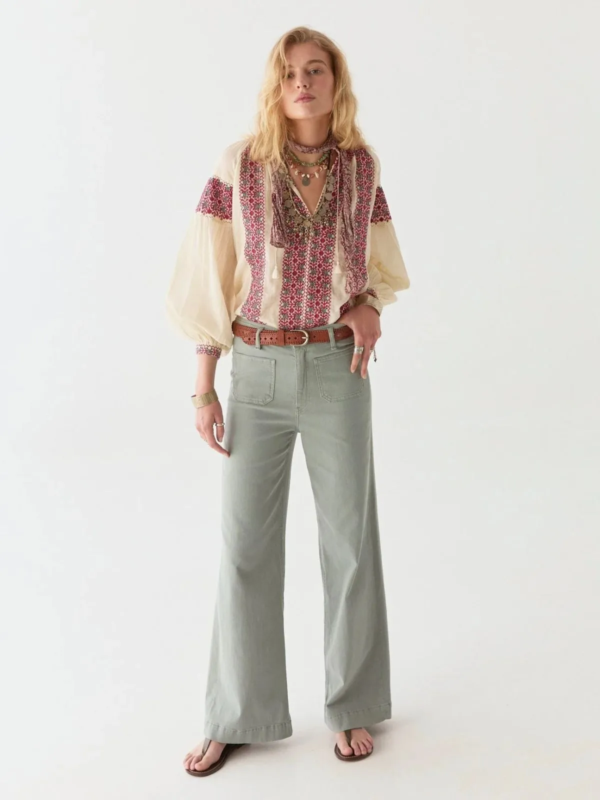 Dion Embroidered Blouse sold by iris product image thumbnail 5