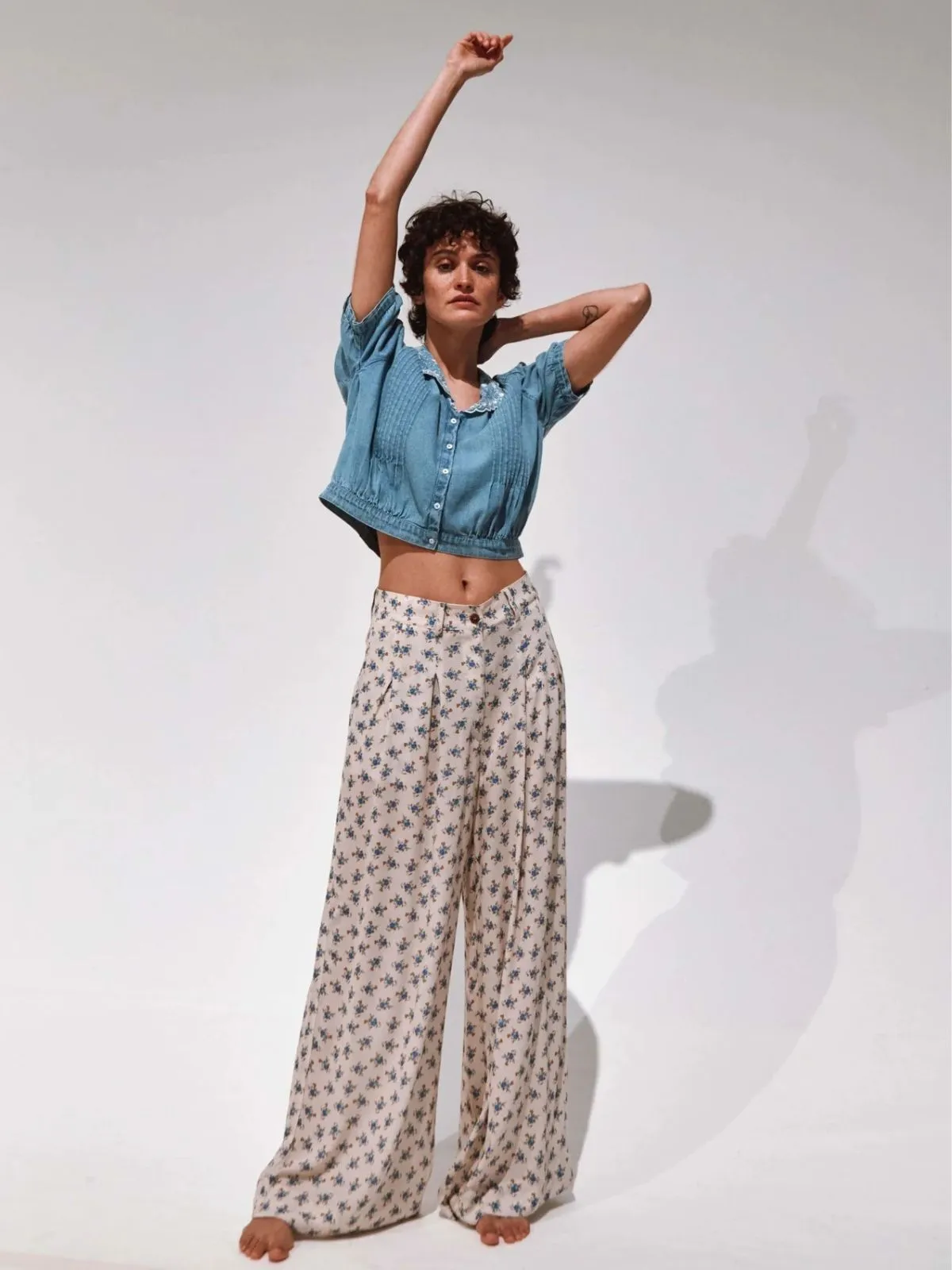 Ben Palazzo Trousers sold by iris