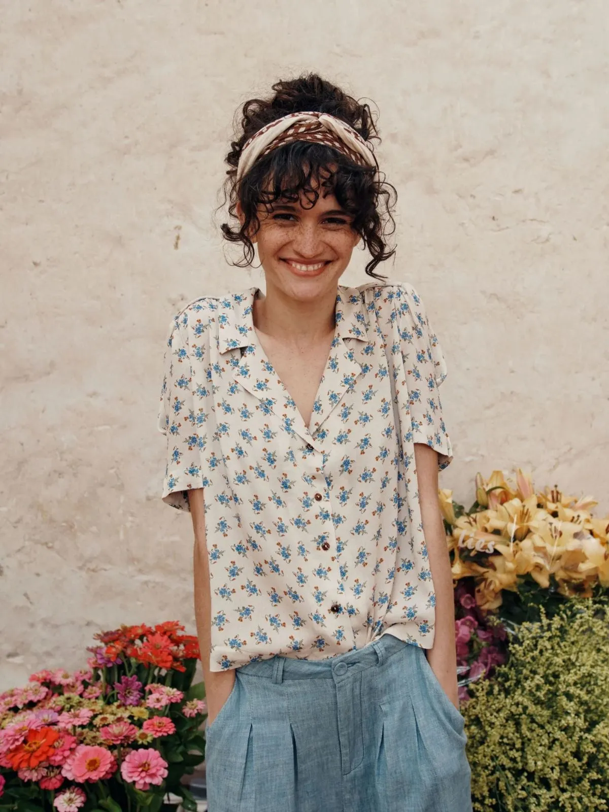 Boemie Print Blouse sold by iris