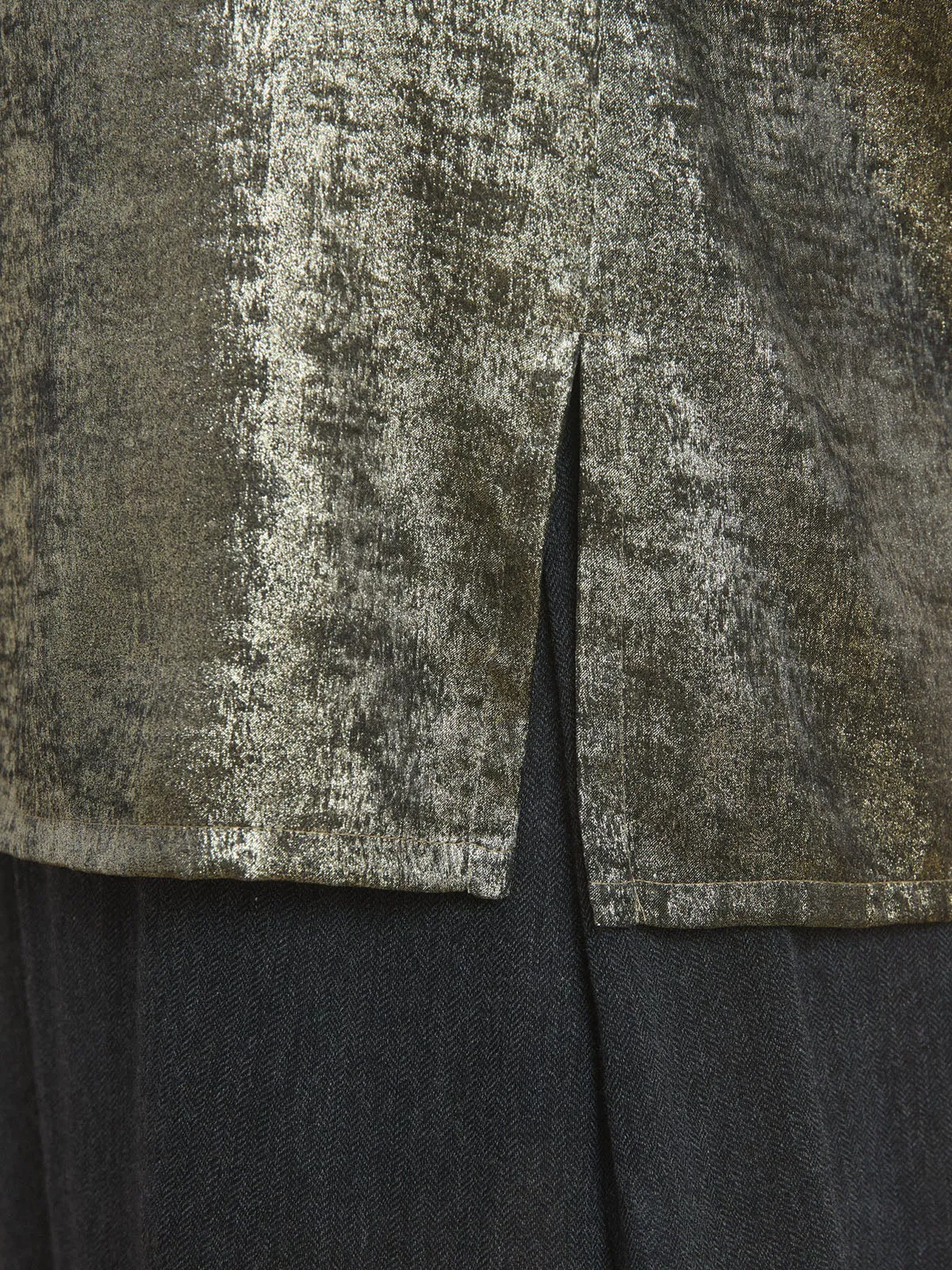 Tomasa Crew Neck Metallic Top sold by iris product image thumbnail 4