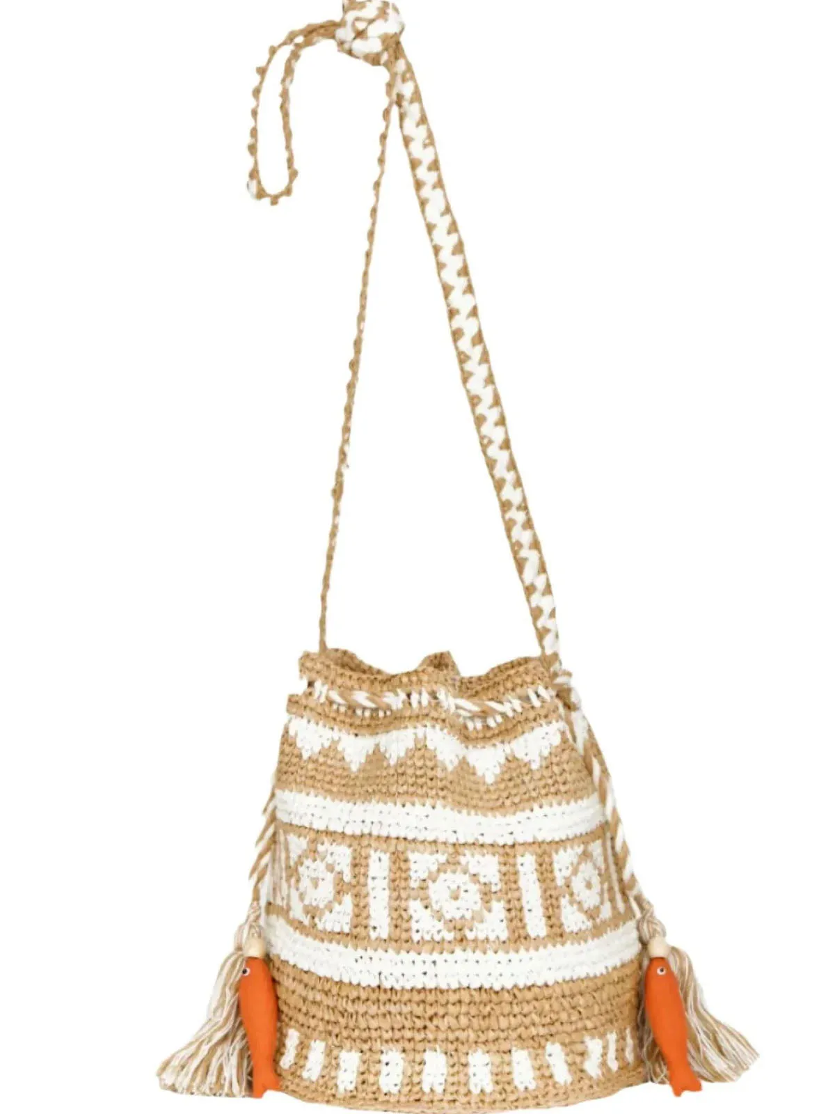 Pari Raffia Crossbody Pouch sold by iris product image thumbnail 4