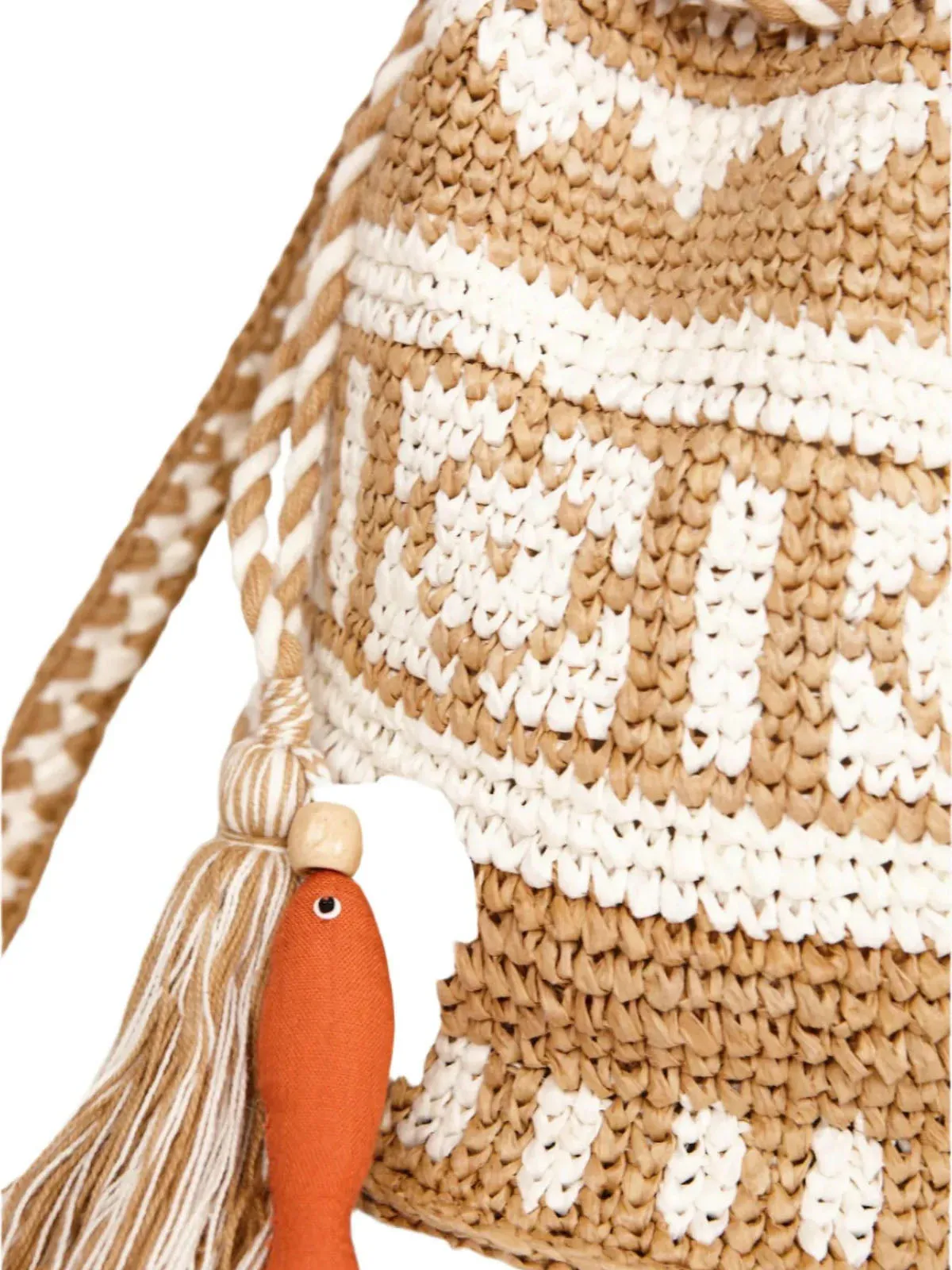 Pari Raffia Crossbody Pouch sold by iris product image thumbnail 3