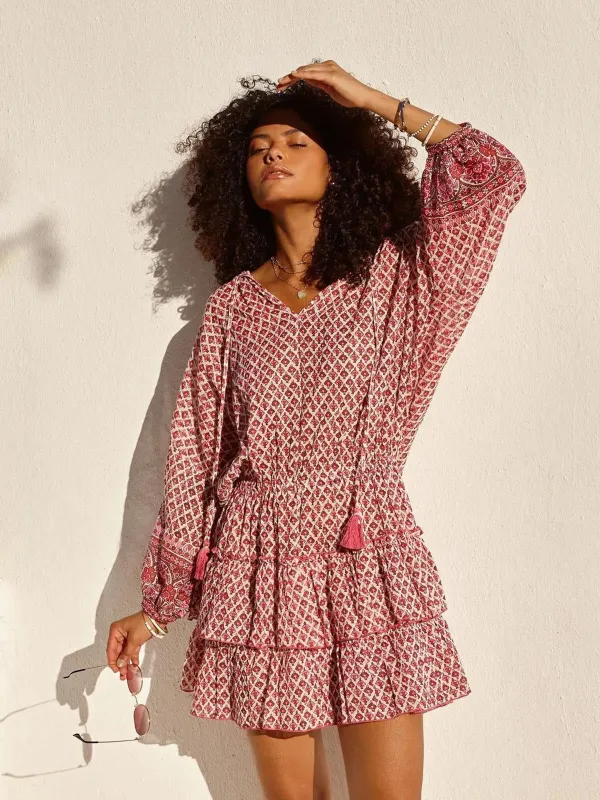 Viti Tiered Frill Sundress made by iris