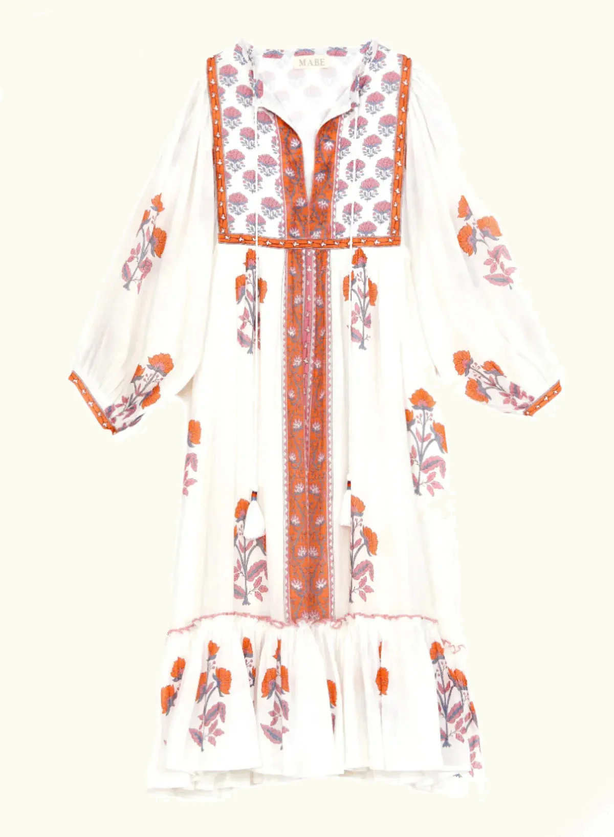 Cadi Print Gathered Dress sold by iris product image thumbnail 4