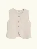 Linen Waistcoat sold by iris