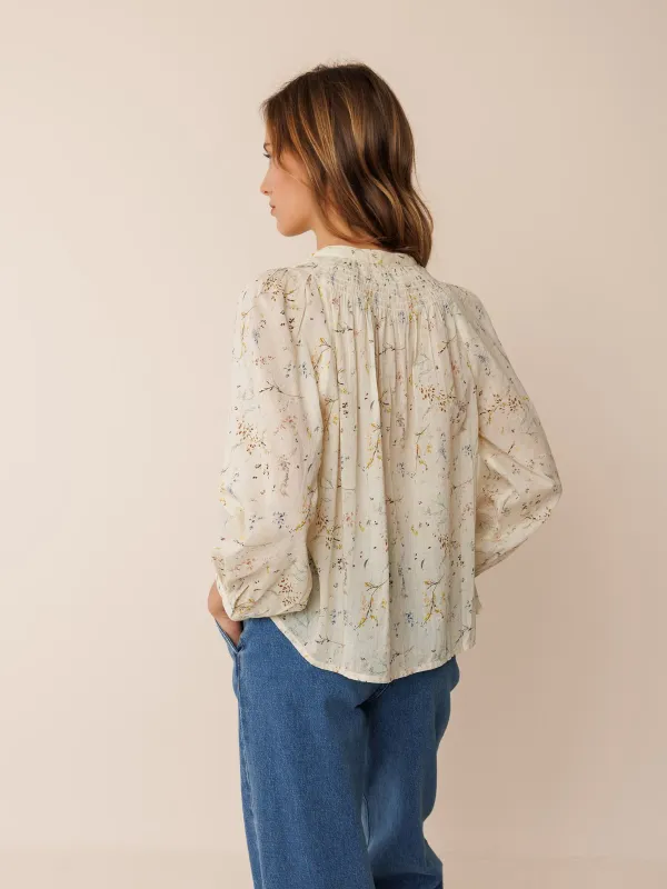 Long Sleeves Print Shirt sold by iris