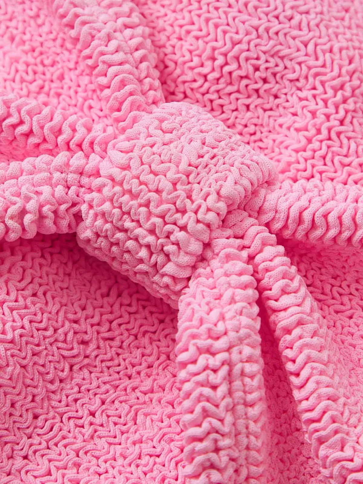 Jean Metallic Crinkle Bikini - Bubblegum sold by iris product image thumbnail 5