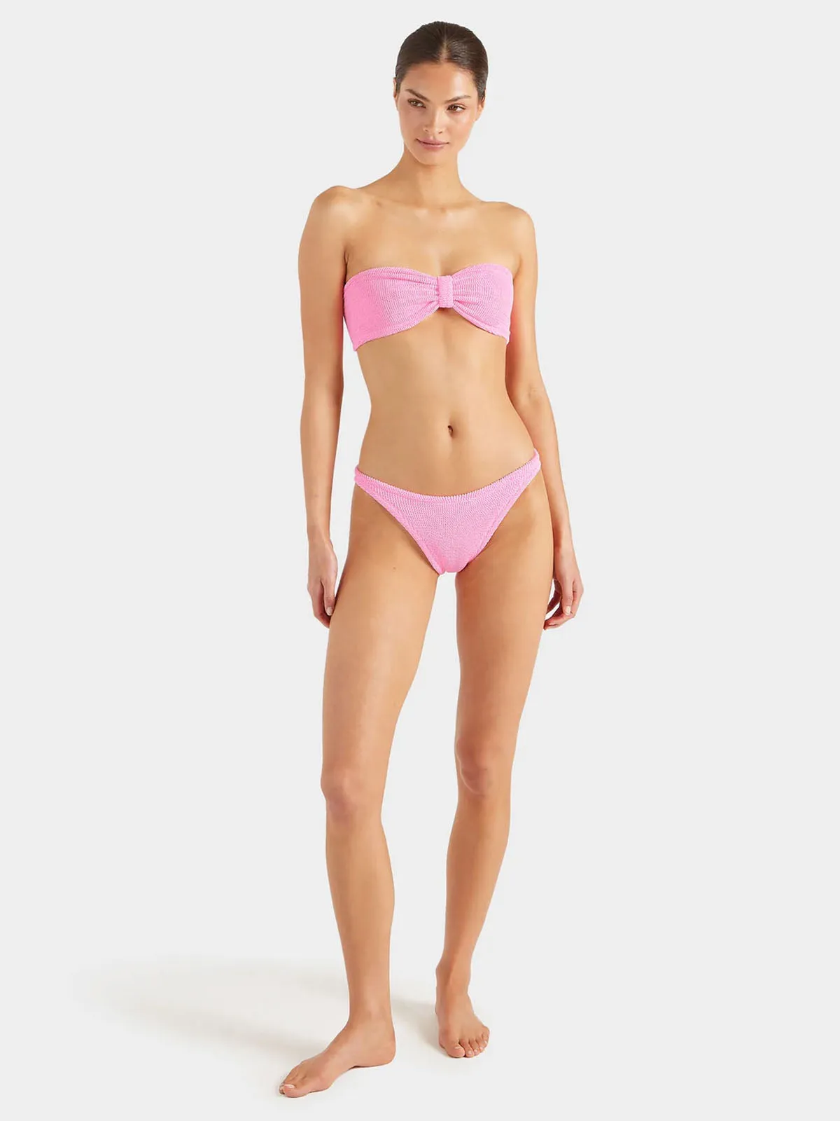 Jean Metallic Crinkle Bikini - Bubblegum sold by iris product image thumbnail 4