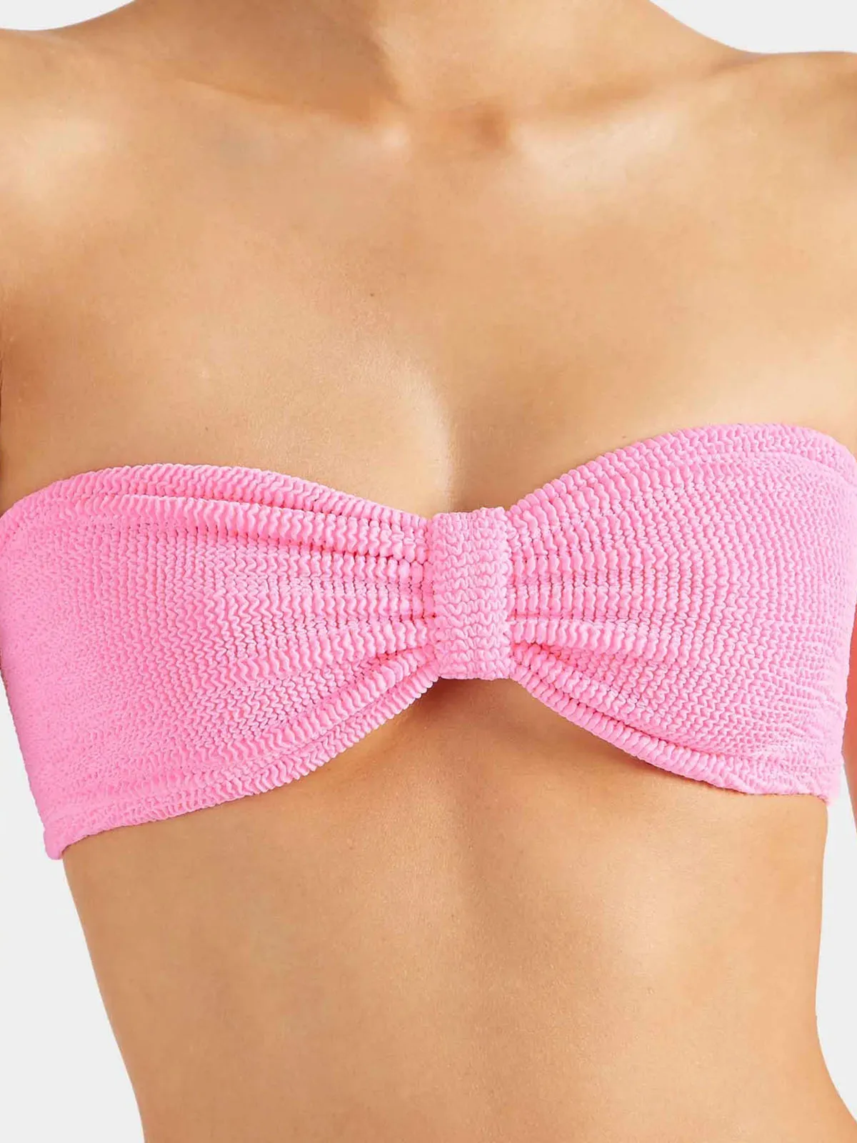 Jean Metallic Crinkle Bikini - Bubblegum sold by iris product image thumbnail 3