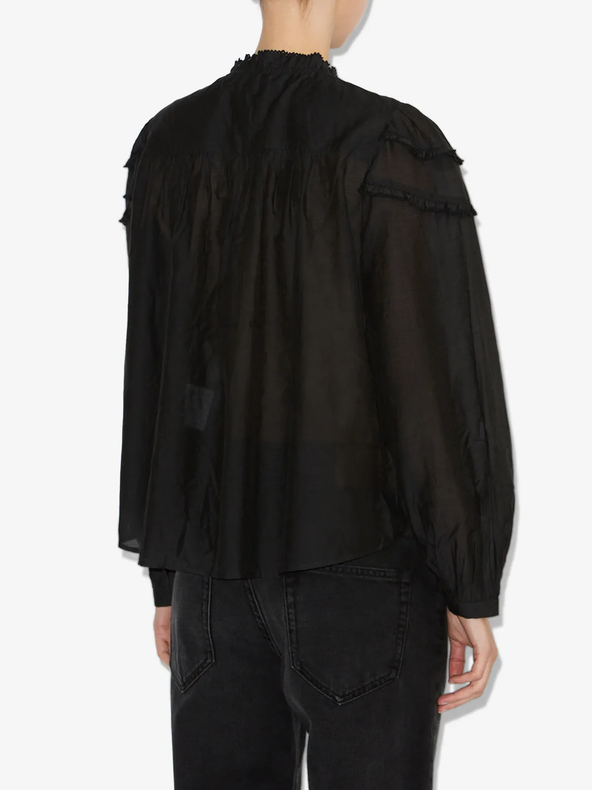 Christa Blouse - Black sold by iris product image thumbnail 3