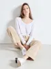 Jacksonville L/Sleeved T-Shirt - White sold by iris