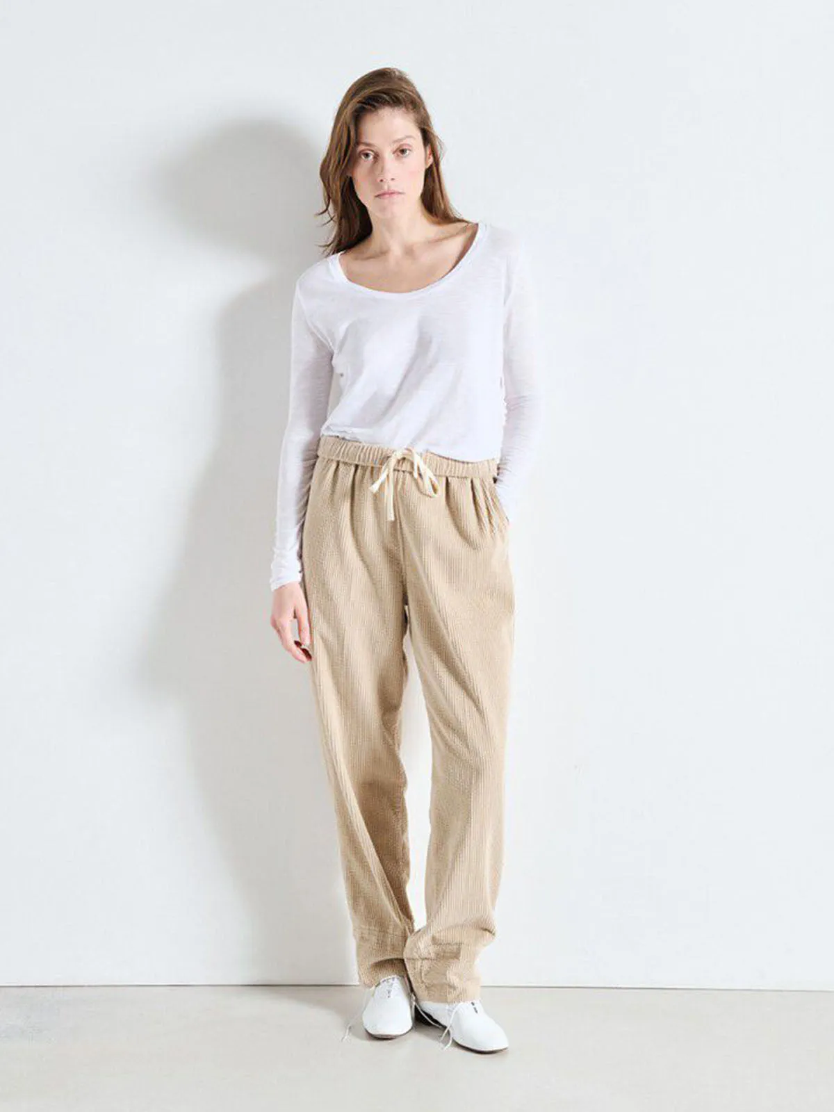 Jacksonville L/Sleeved T-Shirt - White sold by iris product image thumbnail 5