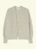 East Melange Cardigan - Light Grey sold by iris
