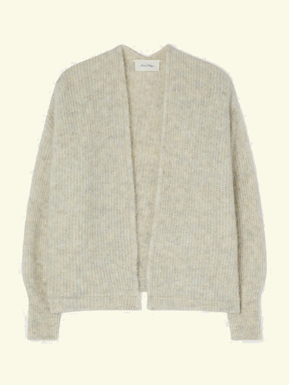 East Melange Cardigan - Light Grey sold by iris