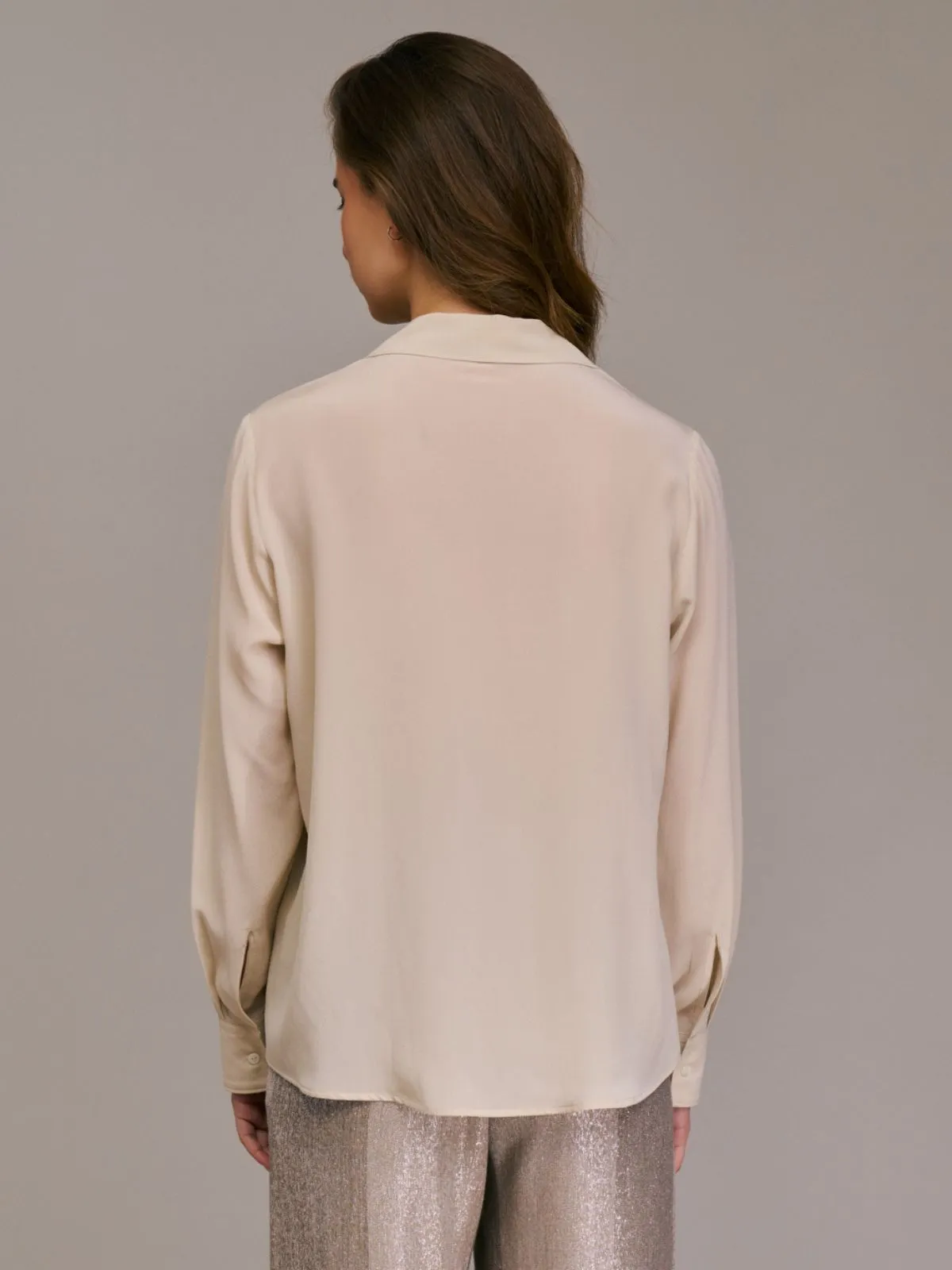 Castia Deep V-Neck Shirt sold by iris product image thumbnail 3