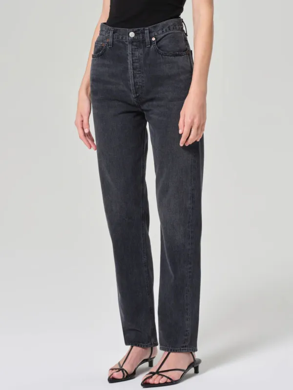 90's Pinch Waist Straight Jean sold by iris