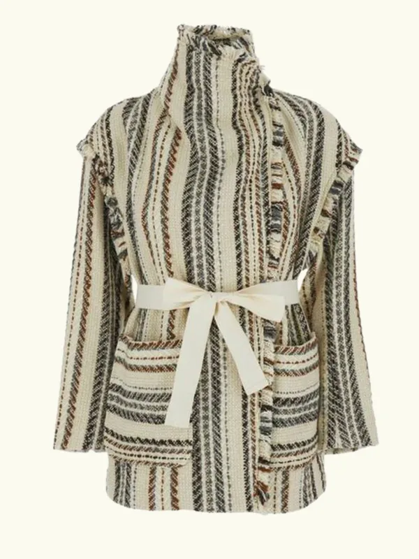 Illisa Belted Jacket sold by iris