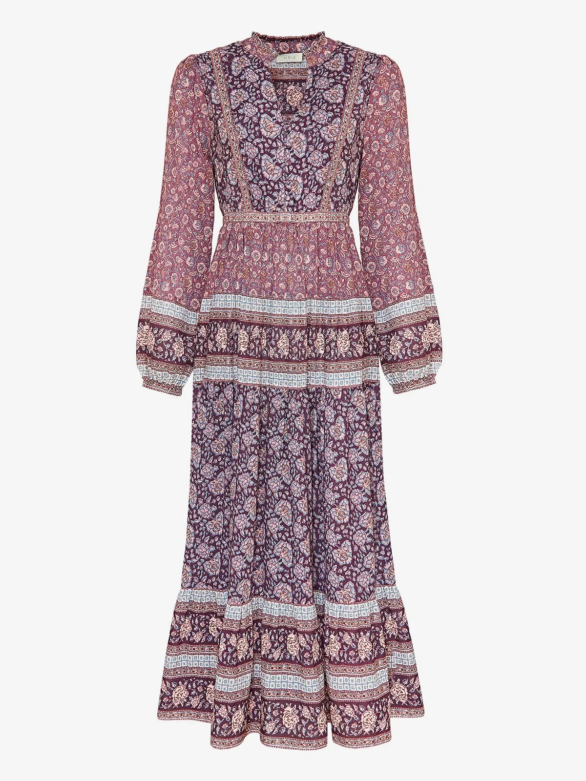 Kennedy V Neck Midi Dress – Vintage Pink sold by iris product image thumbnail 5