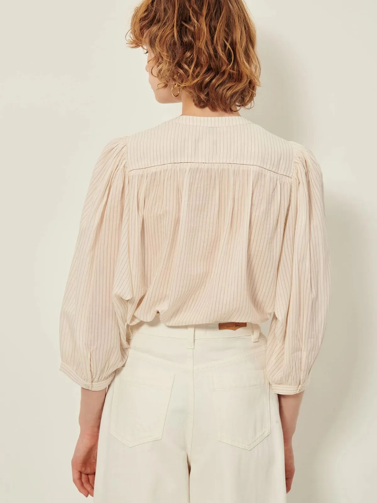 Savi Puff Sleeve Blouse sold by iris product image thumbnail 4