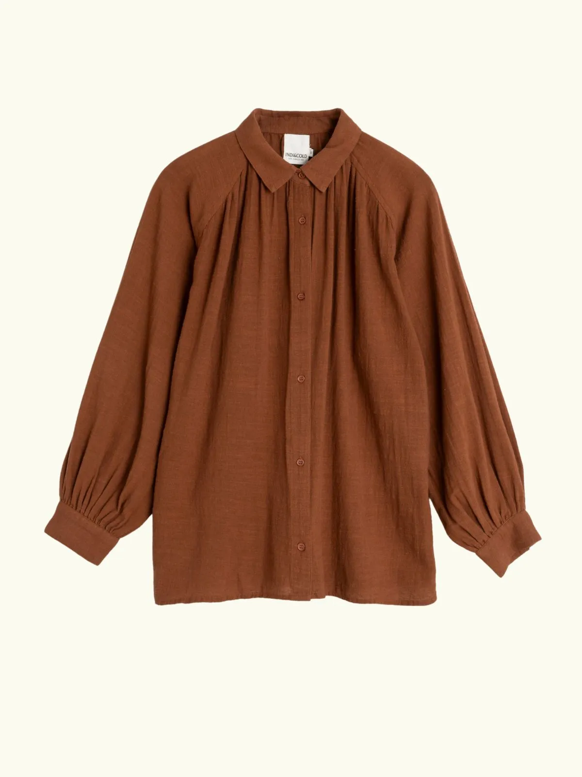 Textured Cotton Weave Shirt sold by iris product image thumbnail 2