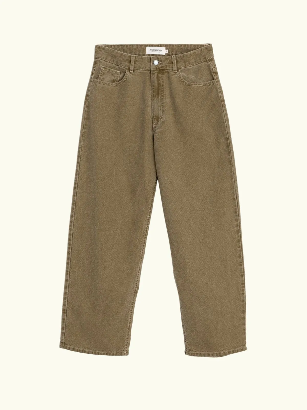 Straight Leg Jean - Olive sold by iris