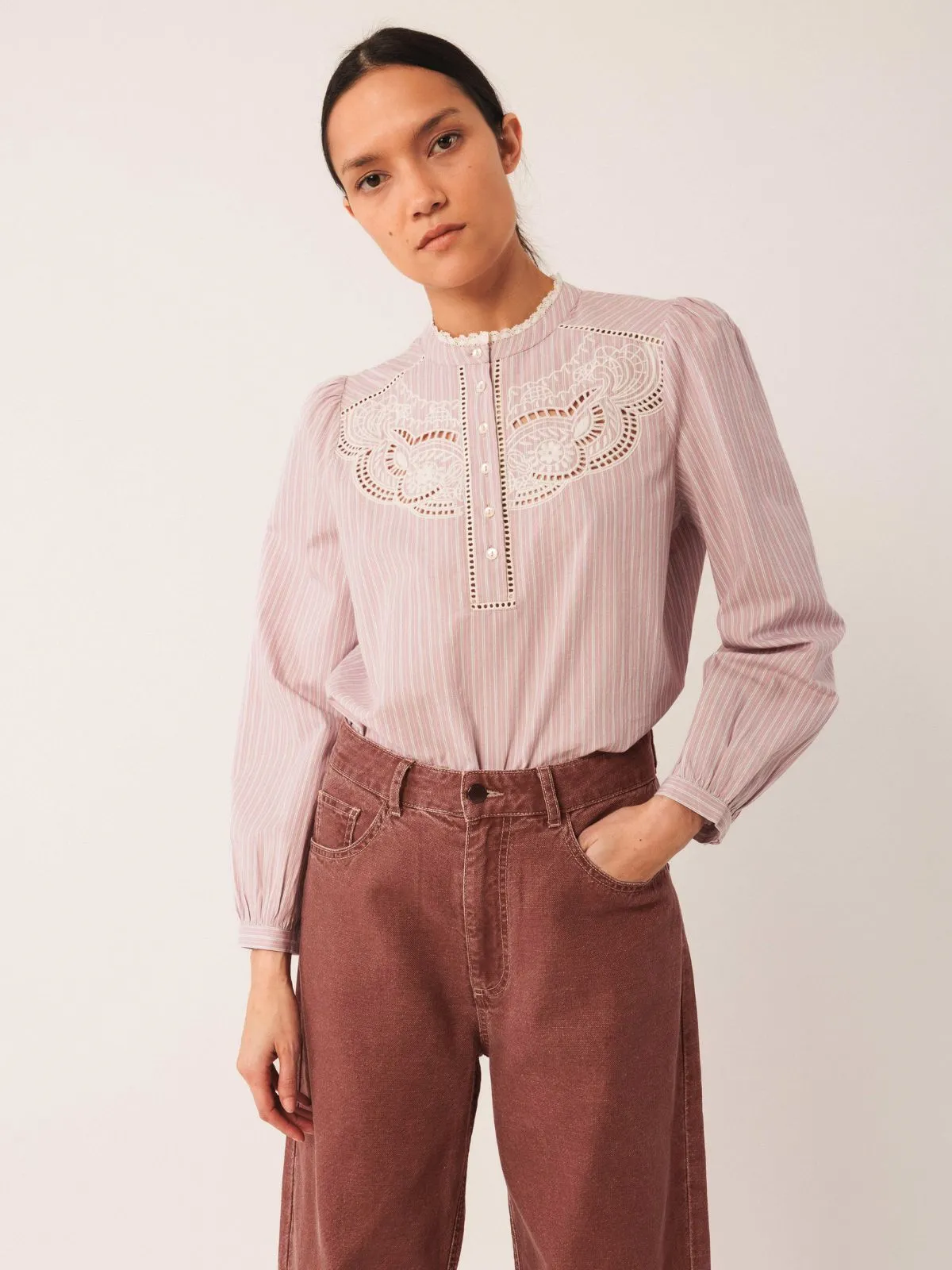 Straight Leg Jean - Cherry sold by iris product image thumbnail 3