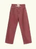 Straight Leg Jean - Cherry sold by iris
