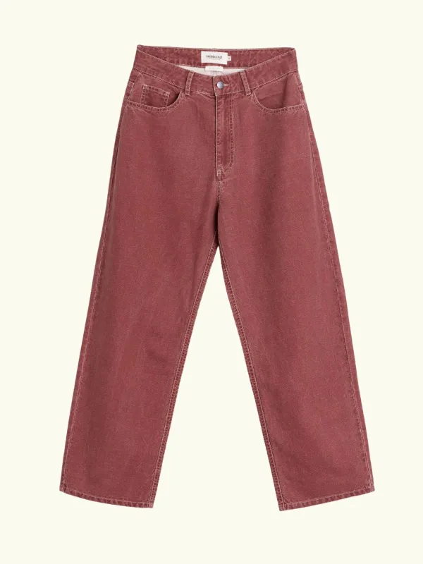 Straight Leg Jean - Cherry sold by iris
